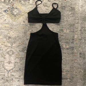 Bodycon Cutout Little Black Dress